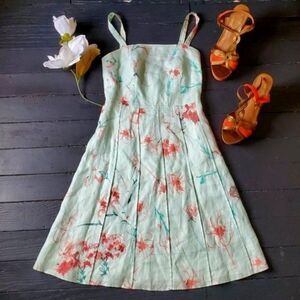 Ann Taylor 100% Linen Dress
